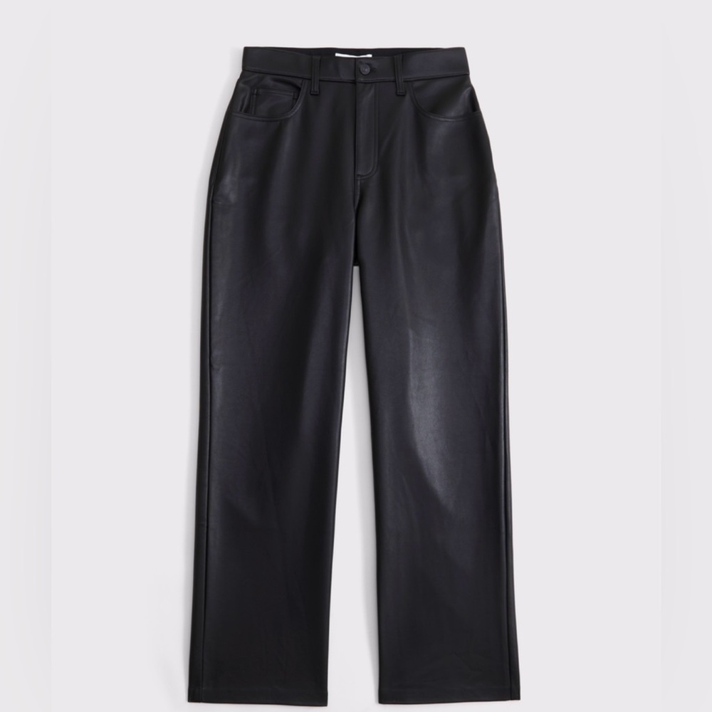 Abercrombie & Fitch Vegan Leather Pants